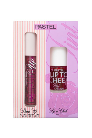 Pastel Plump Up Dudak Parlatıcısı 207 Mariposa&Lip To Cheek Tint 01 Carmen