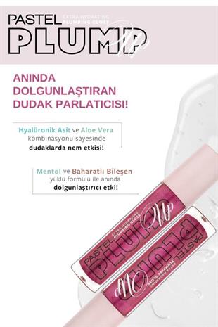 Pastel Plump Up Dudak Parlatıcısı 207 Mariposa&Lip To Cheek Tint 01 Carmen