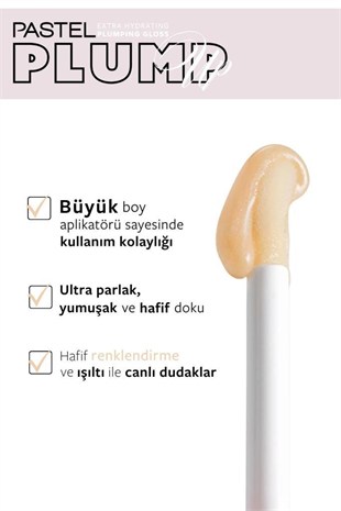 Pastel Plump Up Extra Hydrating Gloss 201 Royal