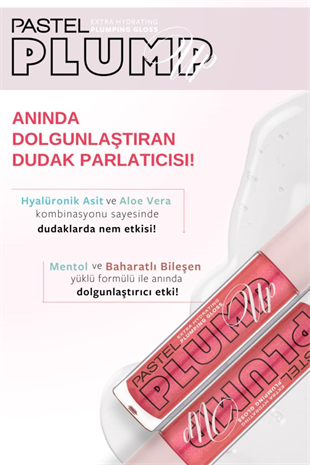 Pastel Plump Up Extra Hydrating Gloss 206 Chic