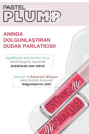Pastel Plump Up Gloss 204 Spicy Sweet- Dolgunlaştırıcı Dudak Parlatıcısı