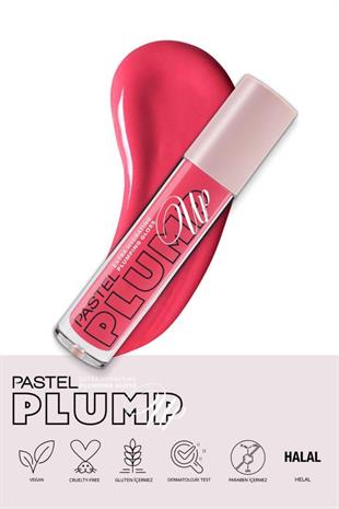 Pastel Plump Up Gloss 204 Spicy Sweet- Dolgunlaştırıcı Dudak Parlatıcısı