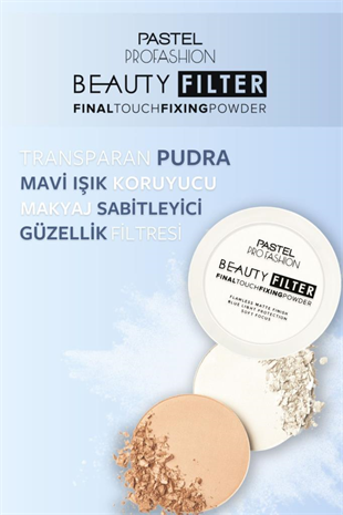 Pastel Pro Fashion Beauty Filter Fixing Powder 00 Pudra