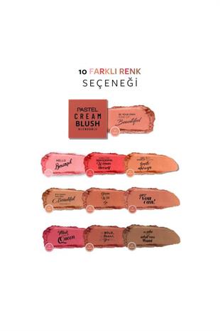 Pastel Pro Fashion Cream Blush Blendable 42 Rosery Allık