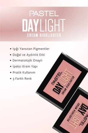 Pastel Pro Fashion Day Light Cream Highlighter 13 Sunrose 