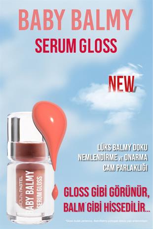 Pastel Show By Baby Balm Serum Gloss 32 Dune Dudak Parlatıcısı 