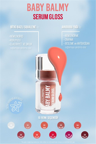 Pastel Show By Baby Balm Serum Gloss 32 Dune Dudak Parlatıcısı 