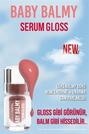 Pastel Show By Baby Balm Serum Gloss 33 Gaslight Dudak Parlatıcısı