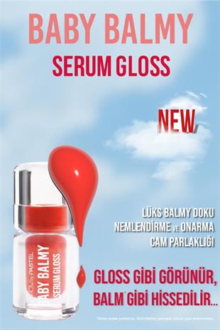 Pastel Show By Baby Balm Serum Gloss 36 Catchy Dudak Parlatıcısı 