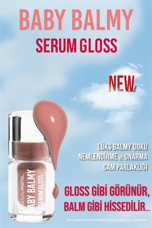 Pastel Show By Baby Balm Serum Gloss 31 Flirty Dudak Parlatıcısı