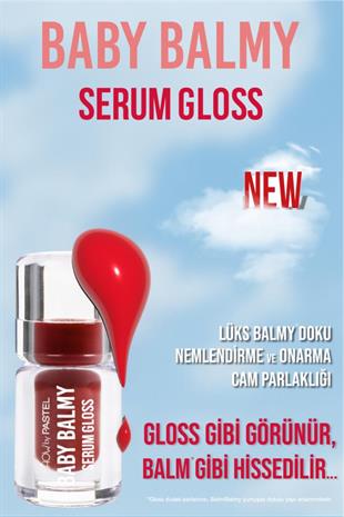 Pastel Show By Baby Balm Serum Gloss 37 Red Flag Dudak Parlatıcısı