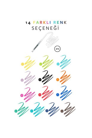 Pastel Show Your Game Gel Eye Pencil 405 Göz Kalemi