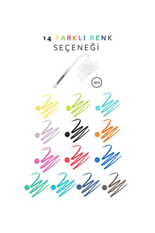 Pastel Show Your Game Gel Eye Pencil 414 Göz kalemi