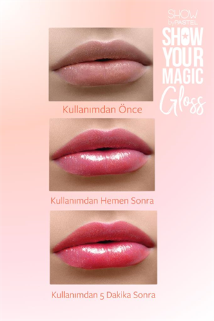 Pastel Show Your Magic Gloss Color Changing Dudak Parlatıcısı