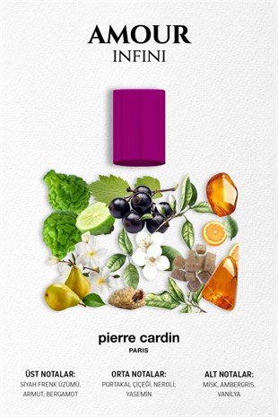 Pierre Cardin Amour Infini EDP 50 ml Kadın Parfüm 