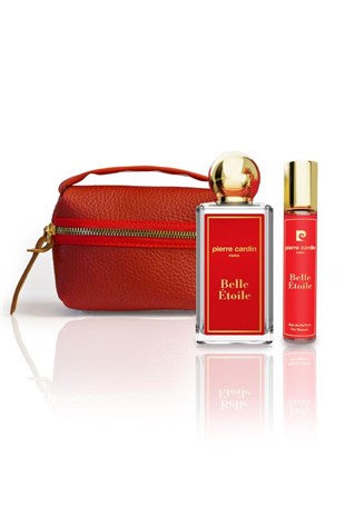 Pierre Cardin Belle Etoile EDT 100+20 ml Kadın Parfüm Çantalı Hediye Seti 