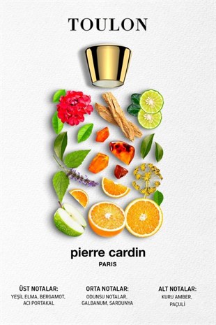 Pierre Cardin Toulon EDT 50 ml Erkek Parfüm