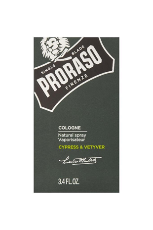 Proraso Cologne Cypress&Vetyver EDC 100 ml Erkek Parfüm