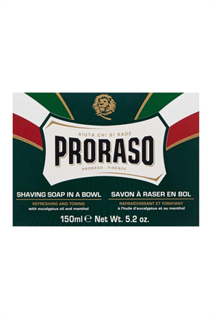 Proraso Shaving Soap In A Bowl Refreshing 150 ml Tıraş Sabunu