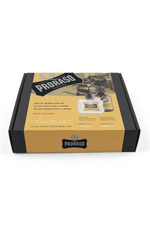 Proraso Special Beard Care Set Wood and Spice 200 ml Sakal Bakım Set
