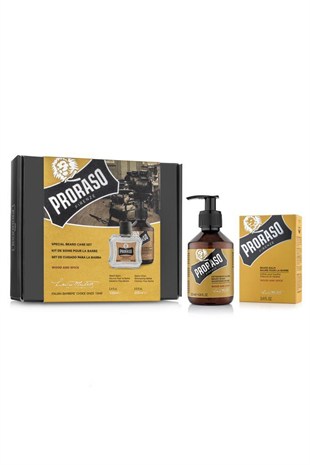 Proraso Special Beard Care Set Wood and Spice 200 ml Sakal Bakım Set