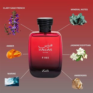 Rasasi Hawas For Him Fire EDP 100 ml Erkek Parfüm