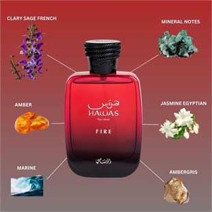 Rasasi Hawas For Him Fire EDP 100 ml Erkek Parfüm
