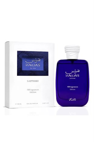 Rasasi Hawas For Him Sapphire EDP 100 ml Erkek Parfüm