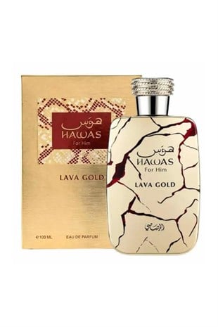Rasasi Hawas Lava Gold EDP 100 ml Erkek Parfüm