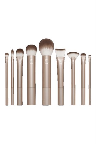 Real Techniques Al Natural 9 Piece Glow Kit -RT4266 Makyaj Fırça Seti