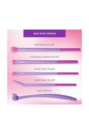 Real Techniques Eye Love Drama Set-RT4262 Göz Makyaj Fırça Seti