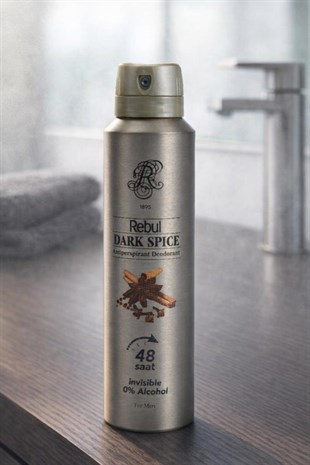 Rebul Dark Spice Erkek Sprey Deodorant 150 ml 