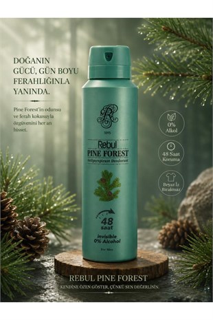 Rebul Pine Forest Erkek Sprey Deodorant 150 ml