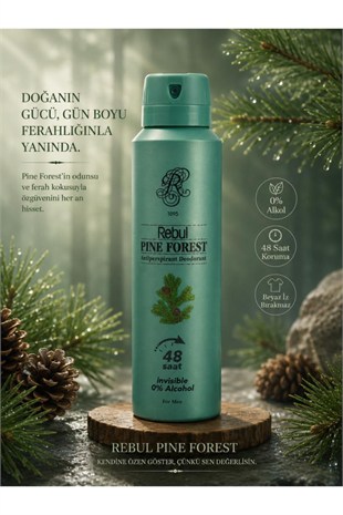 Rebul Pine Forest Erkek Sprey Deodorant 150 ml
