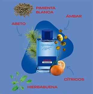 Reebok Move Your Spirit EDT 100 ml Erkek Parfüm