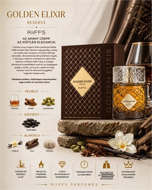 Riiffs Golden Elixir Reserve Extrait EDP 100 ml Erkek Parfüm