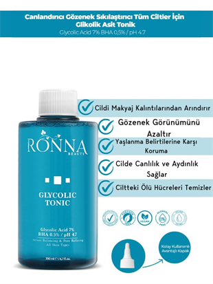 Ronna Beauty Göz Çevresi Aydınlatıcı Ve Renk Tonu Eşitleyici Cilt Bakım Seti