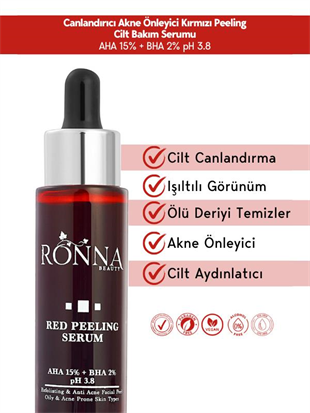 Ronna Beauty Siyah Nokta Ve Sivilce Karşıtı Canlandırıcı Cilt Bakım Seti