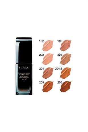 Sensai Flawless Satin Fondöten SPF20 FS203 Neutral Beige 30 ml