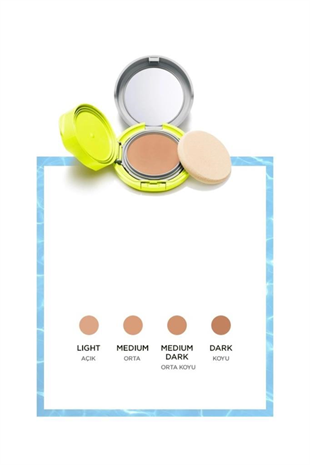 Shiseido Sports BB Compact SPF50+ Light 12 gr BB Krem