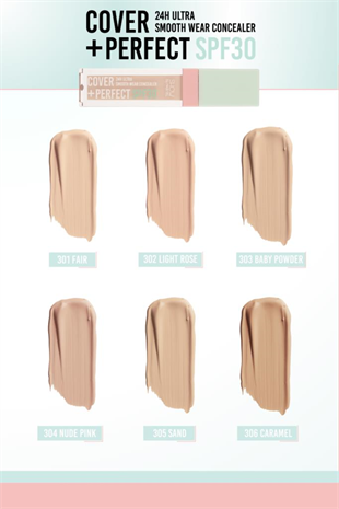 Show By Pastel Cover+Perfect  SPF30 Ultra Kapatıcı 303 Baby Powder