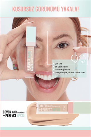 Show By Pastel Cover+Perfect SPF30 Ultra Kapatıcı 306 Caramel