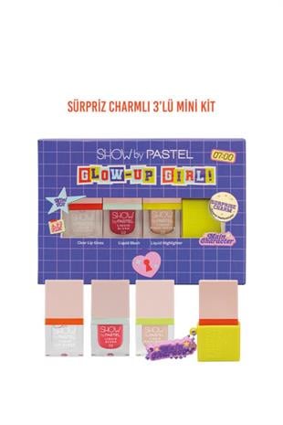 Show by Pastel Glow-Up Girl! Main Character Mini Kit (3 x 2.1 ml)