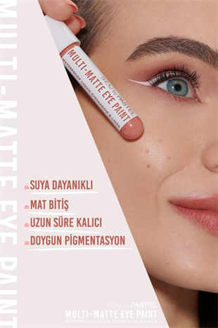 Show By Pastel Multi-Matte Likit Far ve Eyeliner 85 Say Less
