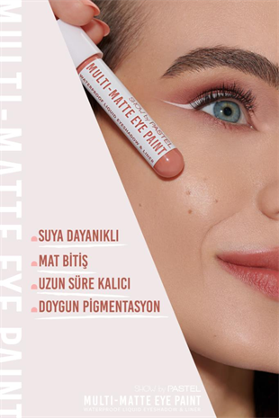 Show By Pastel Multi-Matte Likit Far ve Eyeliner 83 Stylish