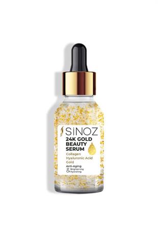 Sinoz 24K Altın Yüz Bakım Serumu 30 ml 
