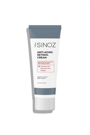 Sinoz Anti-Aging Retinol Cream 50 ml Yaşlanma Bakım Kremi