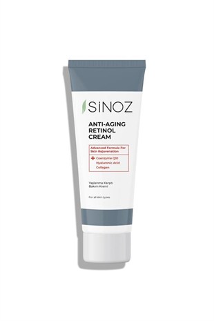 Sinoz Anti-Aging Retinol Cream 50 ml Yaşlanma Bakım Kremi