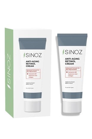 Sinoz Anti-Aging Retinol Cream 50 ml Yaşlanma Bakım Kremi