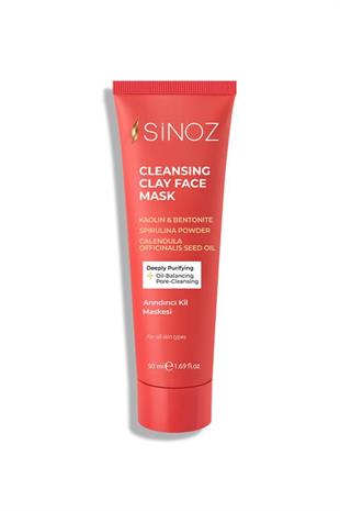 Sinoz Arındırıcı Kil Maskesi 50 ml